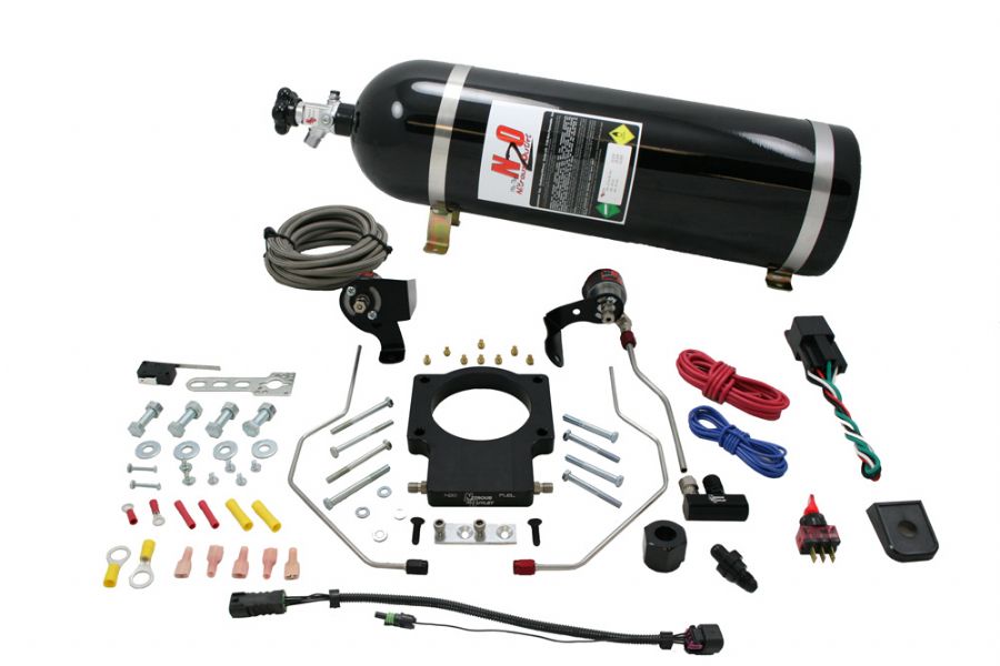 2010+ Camaro SS Nitrous Outlet 102mm Fast Intake Nitrous Plate System (15lb Bottle)