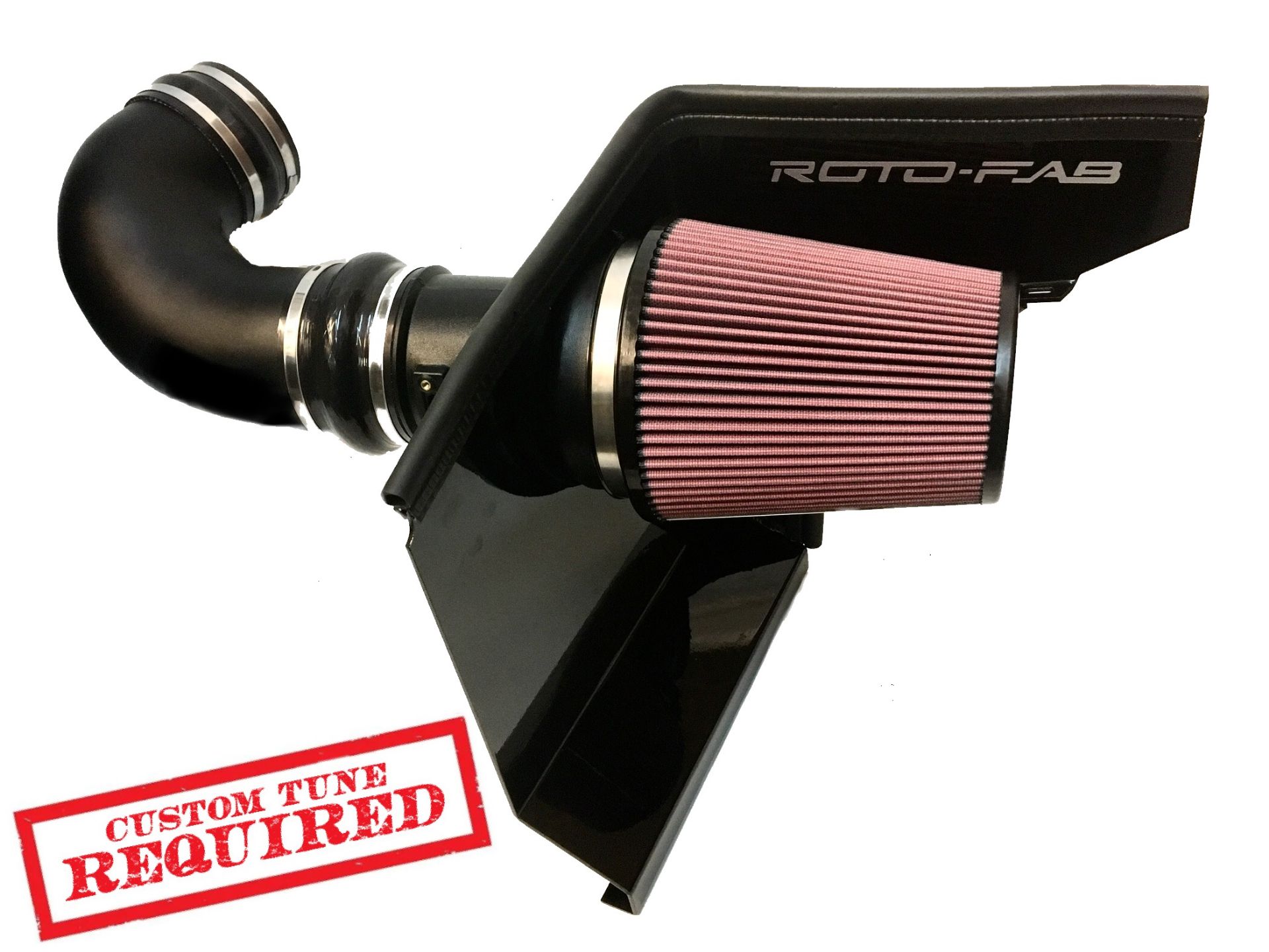2010-2015 Camaro SS V8 RotoFab Cold Air Intake for Magnuson 2300 SuperChargers w/Oiled Filter