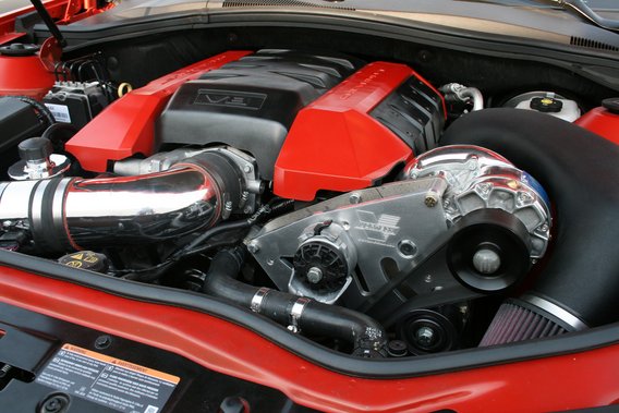 2010+ Camaro SS 6.2L V8 Vortech V-3 Si-Trim Supercharger Kit (Polished Finish)