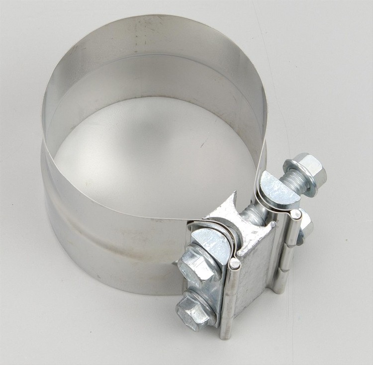 Dynomax Polished Stainless Steel 3" Diameter Band Clamp