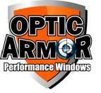82-92 Fbody Optic Armor Drop In Perimeter Blacked Out Front Windshield - 1/4" Thick