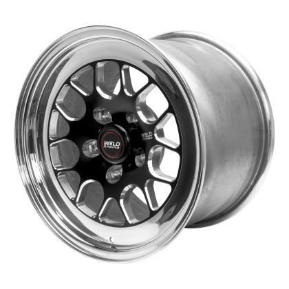 Weld Racing RT-S S77 Forged Aluminum Black Anodized Wheels - 18x11" w/8.2" Back Spacing