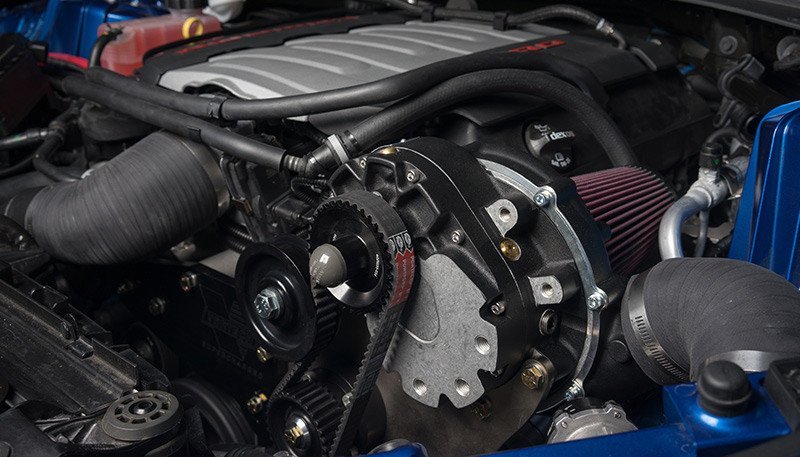 2016+ Camaro V8 ECS NOVI 2200HD Supercharger Kit - Polished