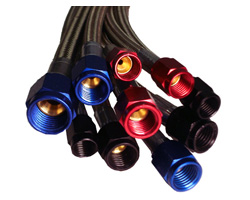 Nitrous Outlet -6 Stainless Steel Braided Hoses