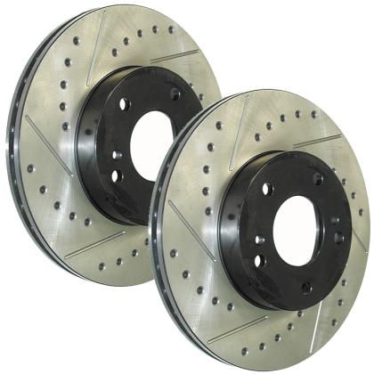 98-02 LS1/V6 Powerslot "SportStop" Drilled/Slotted Rotor (Front Left)